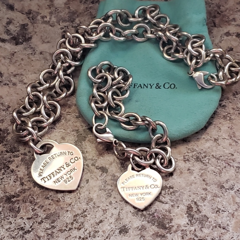 100% AUTHENTIC TIFFANY STERLING SILVER SET
